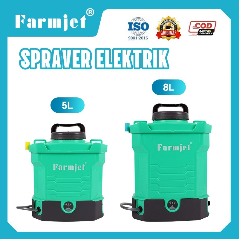 Sprayer Elektrik 8 Liter Semprotan Hama, Alat Sprayer Electric PertanianTamanan Semprotan 8 L/5L