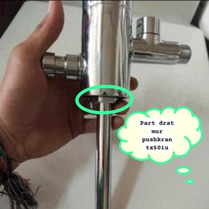 Sparepart mur kopling untuk Pushkran TX501U | mur TOTO TX 501 U(bekas)