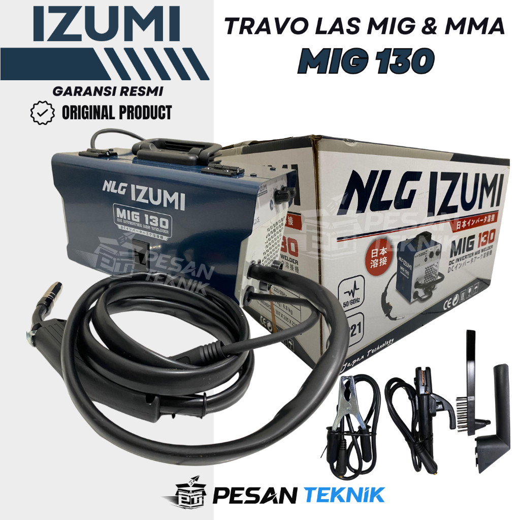 Trafo las MIG 130 mesin las listrik CO2 IZUMI MIG130