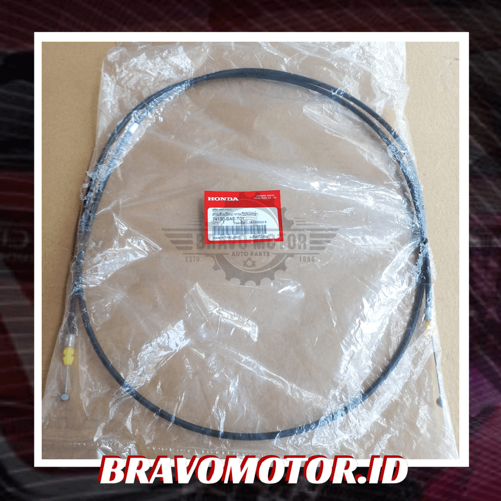 Original 74130SAE Kabel kap mesin Jazz GD3 IDSI Jazz GD3 VTEC