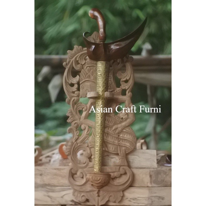 blawong rak jagrak keris motif krisna ukiran jepara halus hrg murah ACF7878