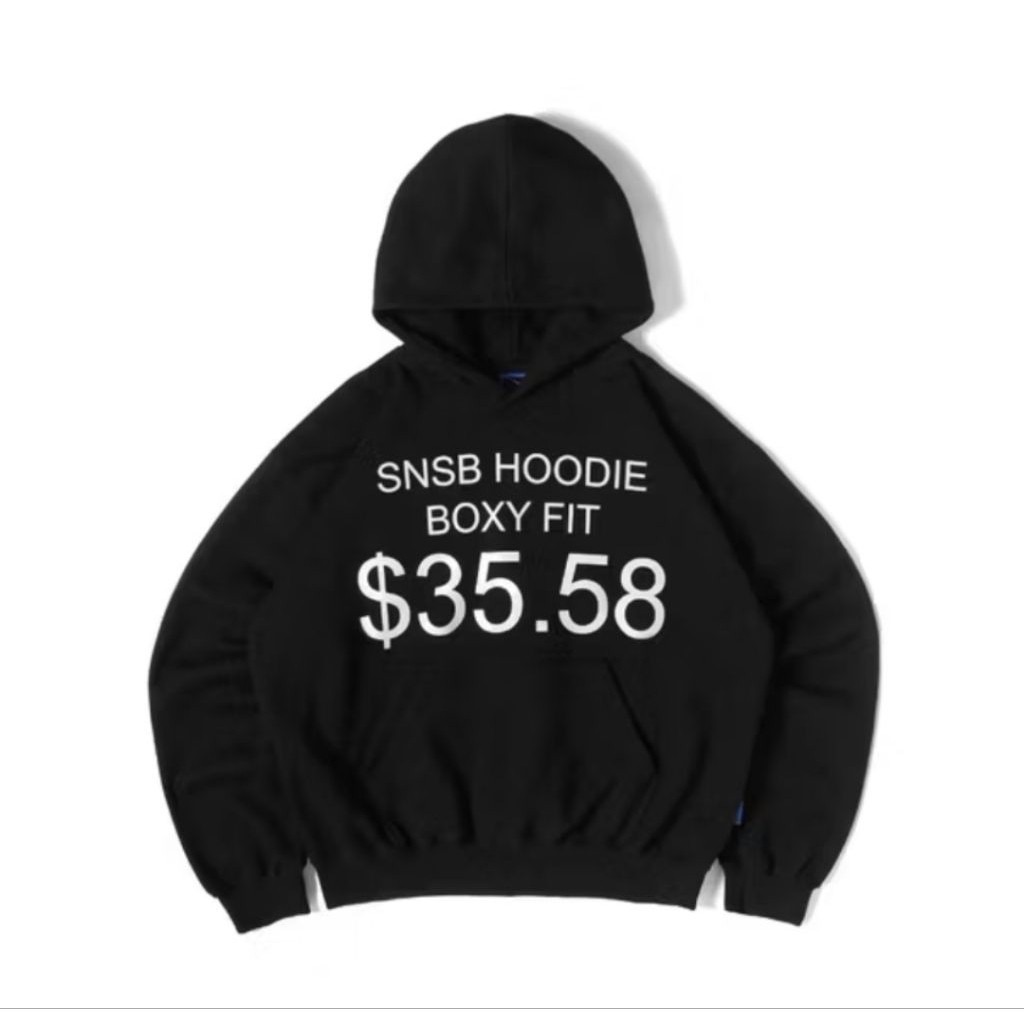 Hoodie Boxy | Cash Hood | SNSB WORLD l