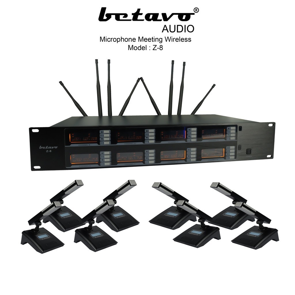 Betavo Audio Mic Meeting Z-8 Professional Microphone Conference