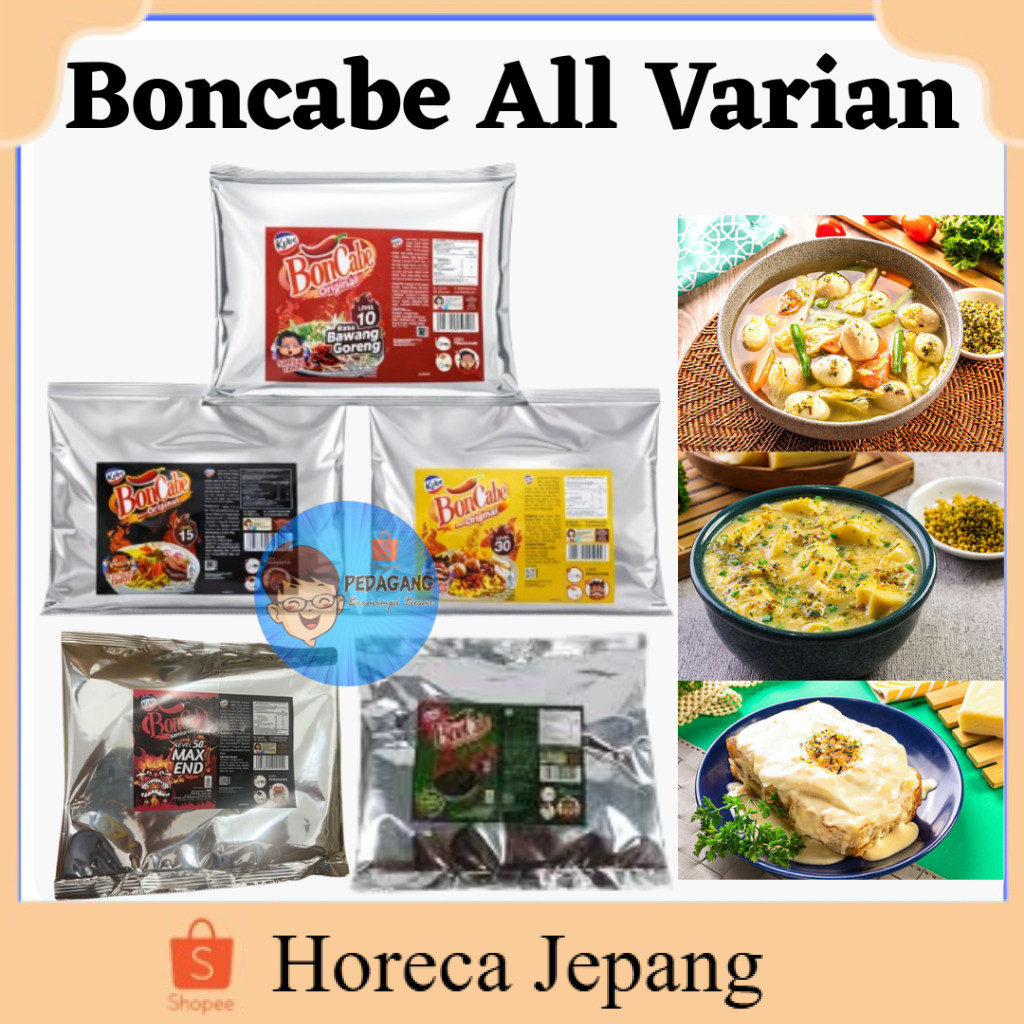 [HRC] BonCabe All Varian / Bon Cabe Level Pedas / Cabe Tabur BonCabe / BonCabe Snack Tabur / Cabe Bu