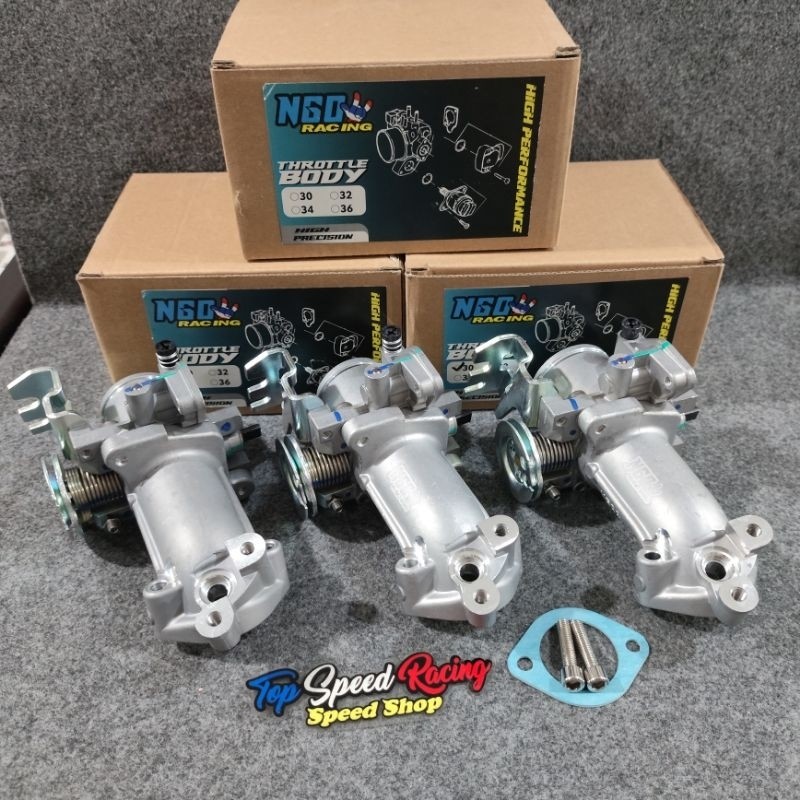 THROTTLE BODY NGO TB UKURAN 26 / 28 / 30 BUAT VARIO 125 / VARIO 150