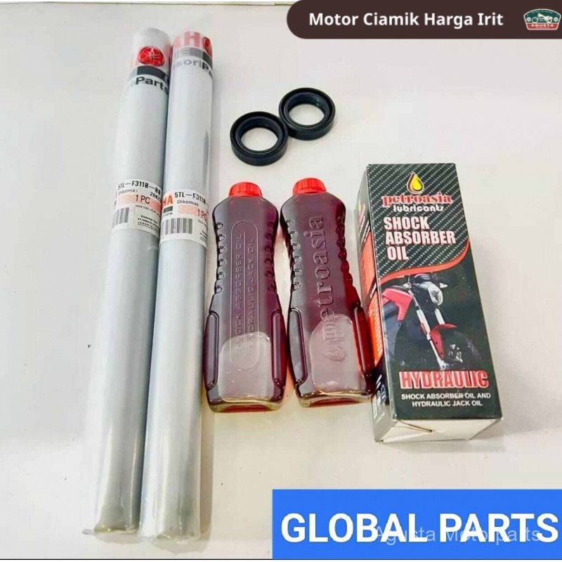 Paket as shock depan mio, mio sporty, mio smile, mio lama, mio new, as shock depan part 5TL Yamaha..