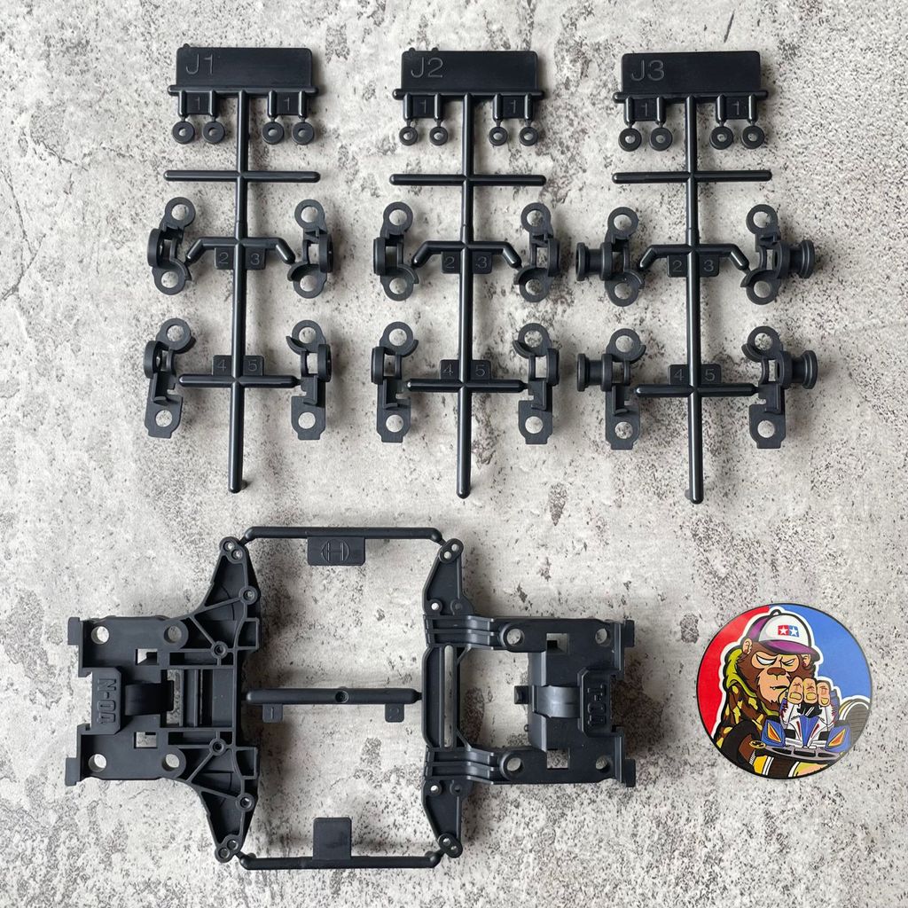 Carbon Reinforced NT Project D - Rep Tamiya 95232