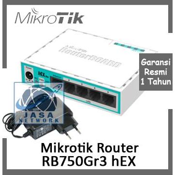 Mikrotik Router RB750Gr3 hEX : RB750Gr3 Gigabit Port