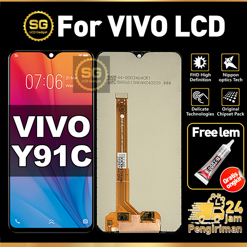 SG LCD VIVO Y91C Fullset HP Touchscreen VIVO Y91C Free Lem Glass Touch Screen Digitizer COD
