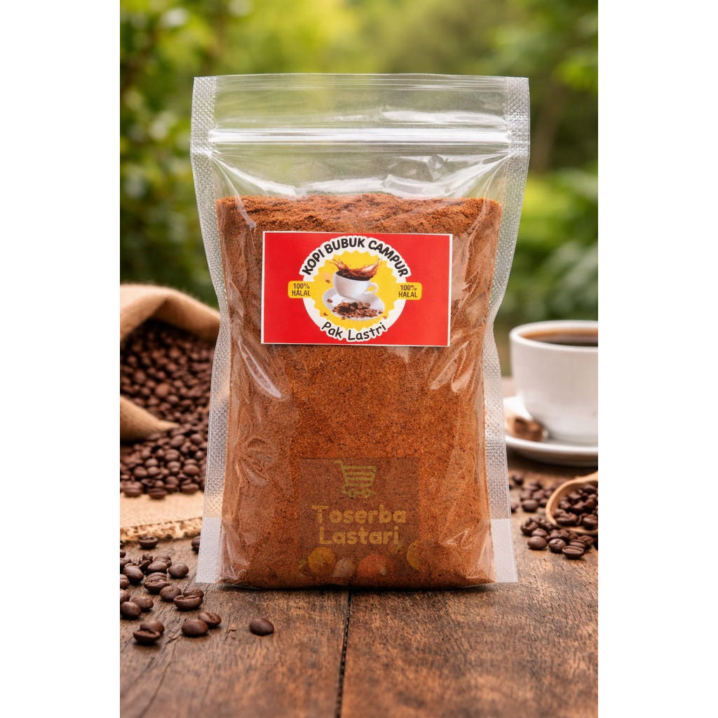 Kopi Bubuk Campur Robusta Dampit Roasting Medium to Dark Kemasan 185gr Kopi Lastari