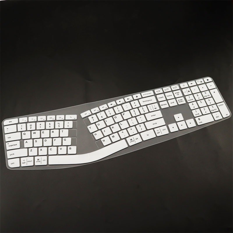 Silicone Keyboard cover Protector for Logitech K860 Keyboard  Ergo Wireless Ergonomic K 860 case Spl