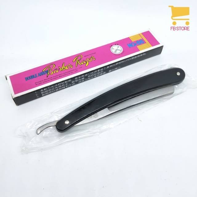 Pisau Cukur Lipat 66 double arrow Panah Kumis Salon alat cukur (DUS) (Original)
