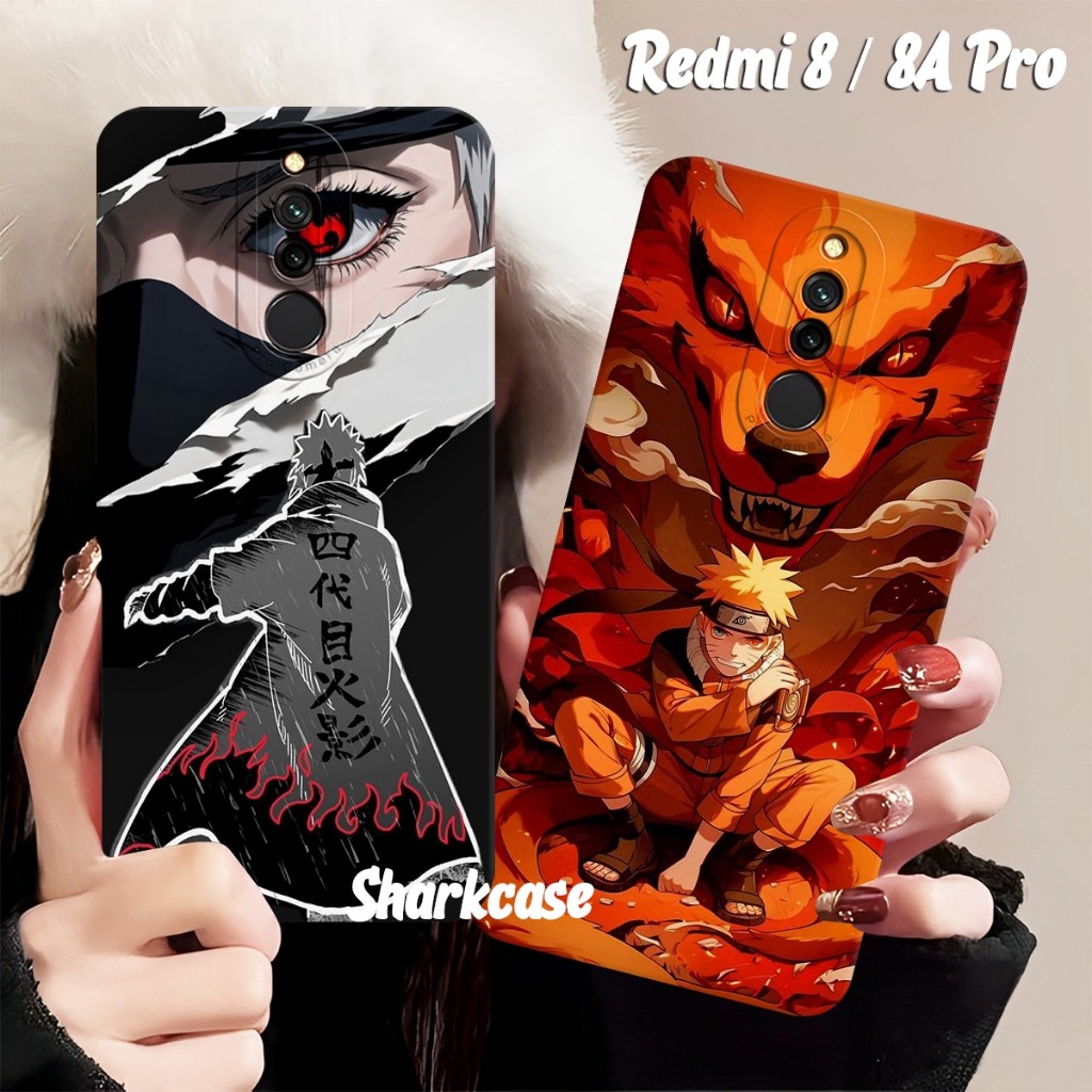 Softcase XIAOMI REDMI 8 / REDMI 8A PRO  Motif Anime Naruto Uzumaki Terbaru Kekinian - Cesing Redmi -