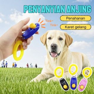 Kucing clicker training pet dog cat clicker alat clicker training pet anjing kucing