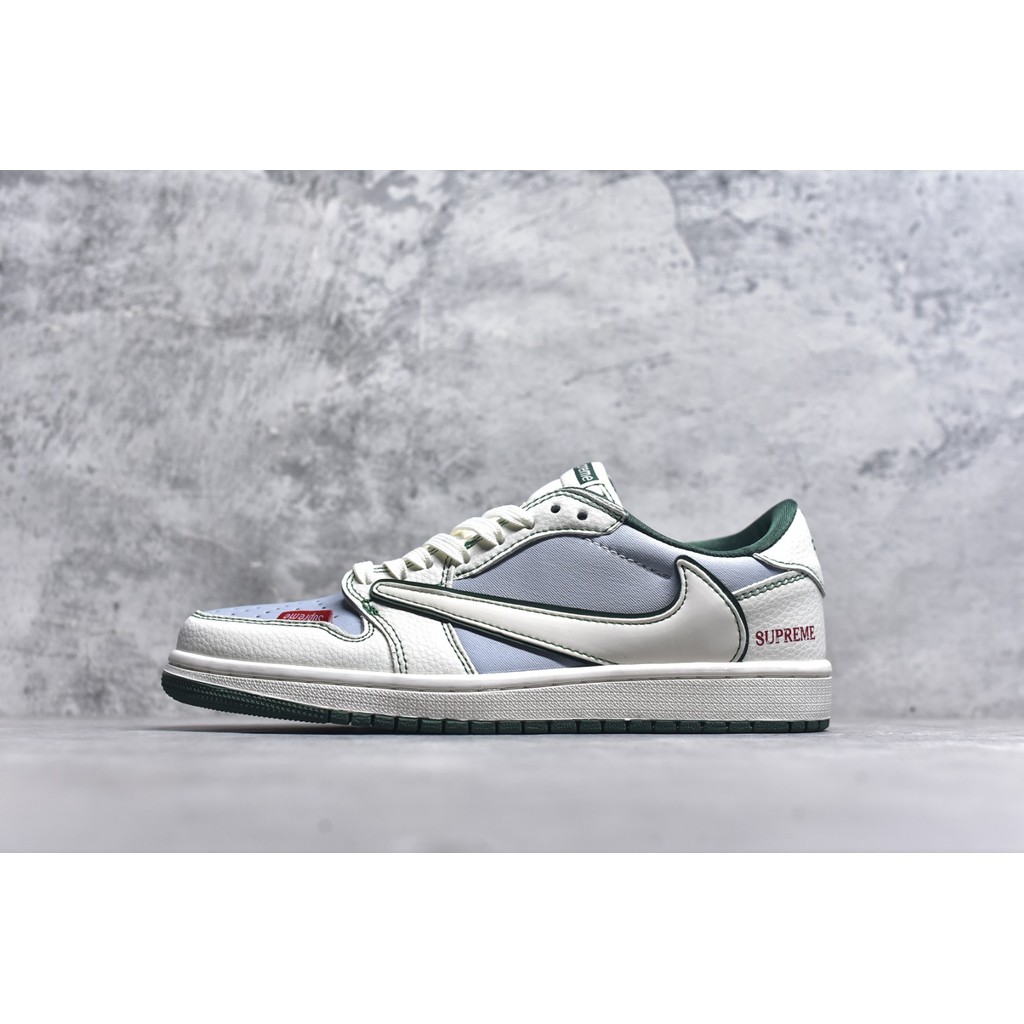 Nike AJ1 Low OG SP Sail Military Blue Sepatu Pria