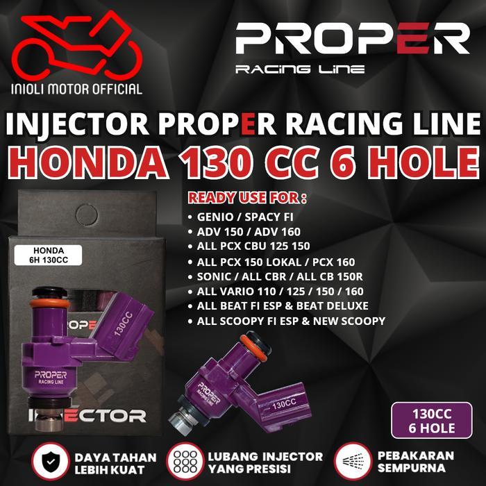 INJECTOR PROPER RACING LINE BEAT SCOOPY VARIO PCX ADV GENIO STYLO BEAT DELUXE SONIC CB CBR CRF SUPRA