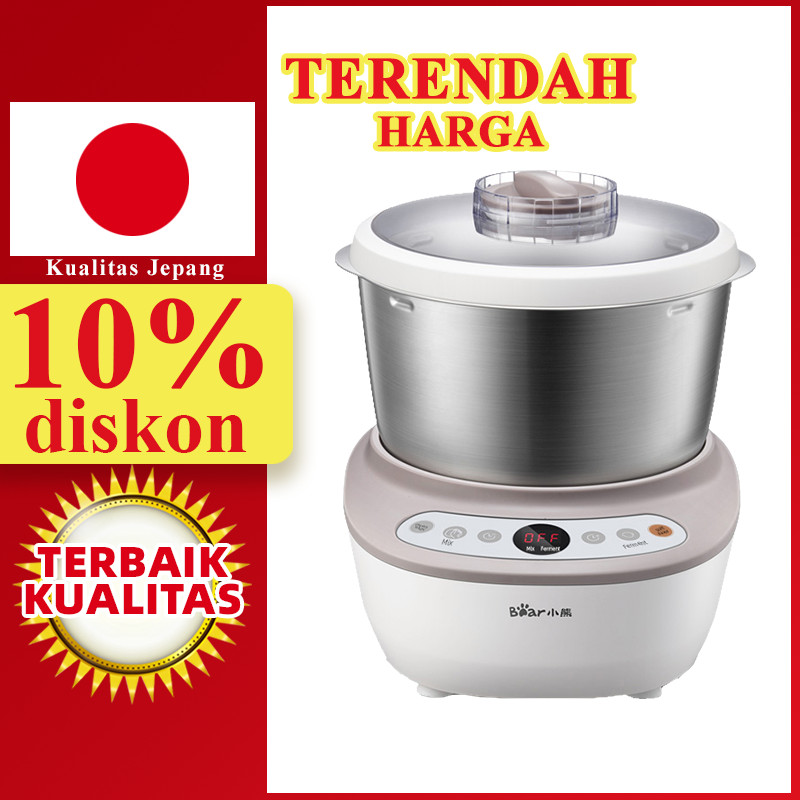 LAHOME Bear Dough Mixer Adonan Donat Mixer Roti Mixer Donat Mixer Roti Ukuran 2 kg hand Mixer Mitto 