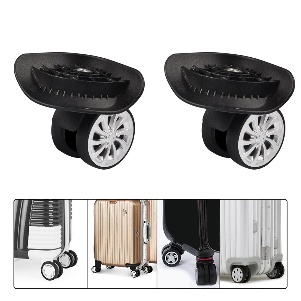 Luggage Wheel Swivel Wheel Replacement Luggage Travel Suitcase Wheels Plastic Suitcase Replacement W