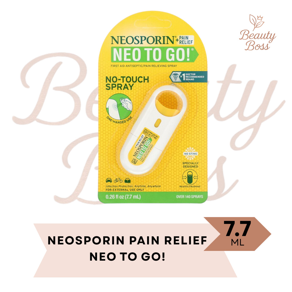 Neosporin Pain Relief Neo to Go Go Semprotan Spray Luka Penghilang Rasa Sakit