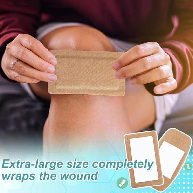 5Pcs/set Wound Dressing Band Aids Elastic Non-woven Mecal Adhesive Large Wound First Aid Skin Care T