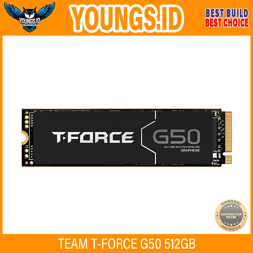 SSD TEAM T-FORCE G50 512GB NVME Gen4 5000Mbps