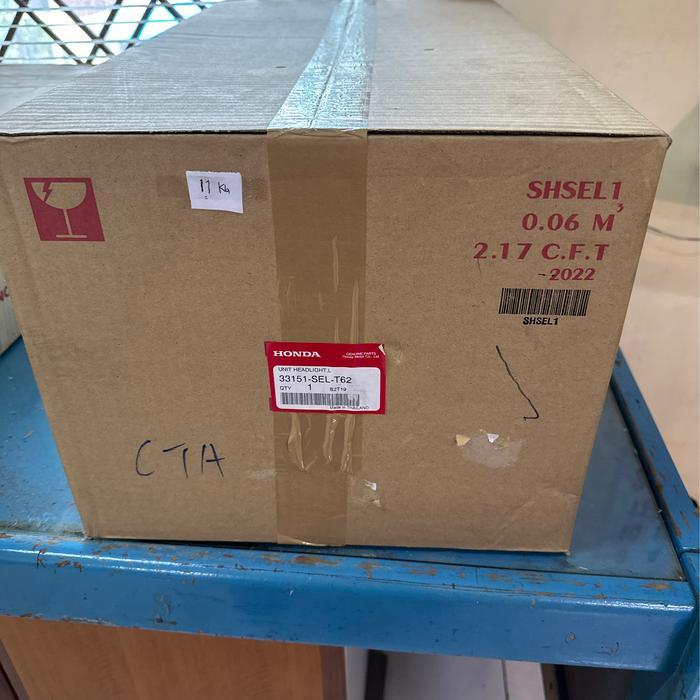 Honda Genuine 33151-SEL-T62  Riting Biru Head lamp KIRI GD8|06  City GD8 IDSI, City GD8 VTEC 2003-20