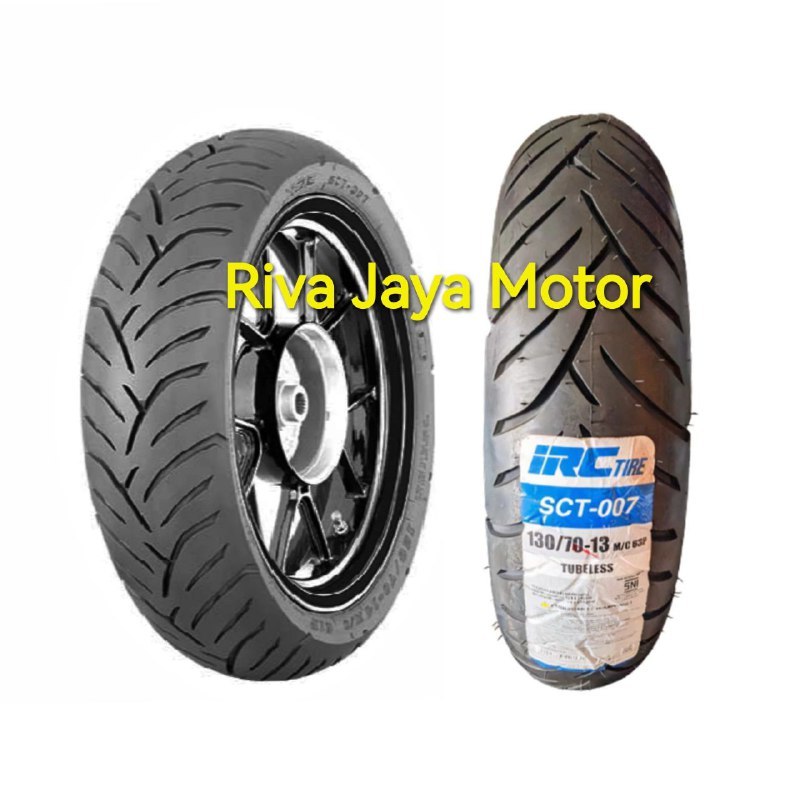 Ban Luar 130/70-13 Motor Nmax Pcx 160 Adv 150 Sct007 Belakang Tubeles Original Irc