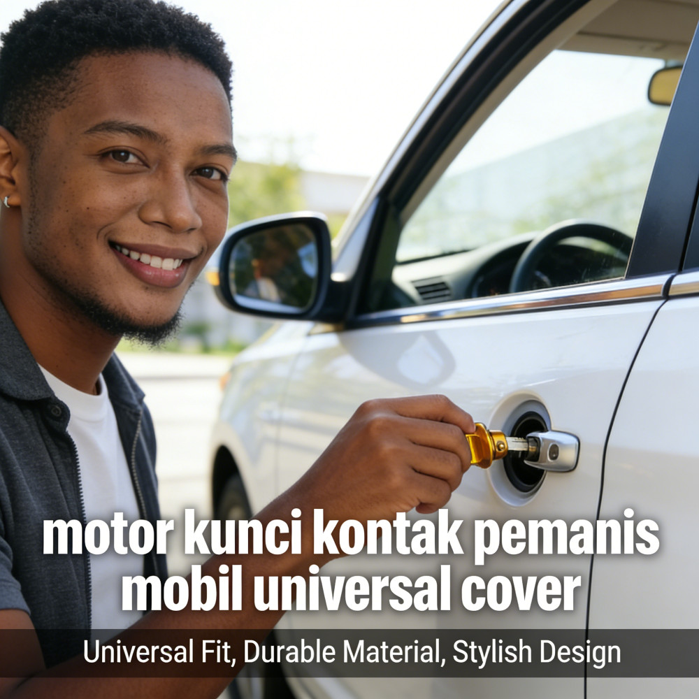 pemanis mobil motor kunci kontak kunci cover kontak universal