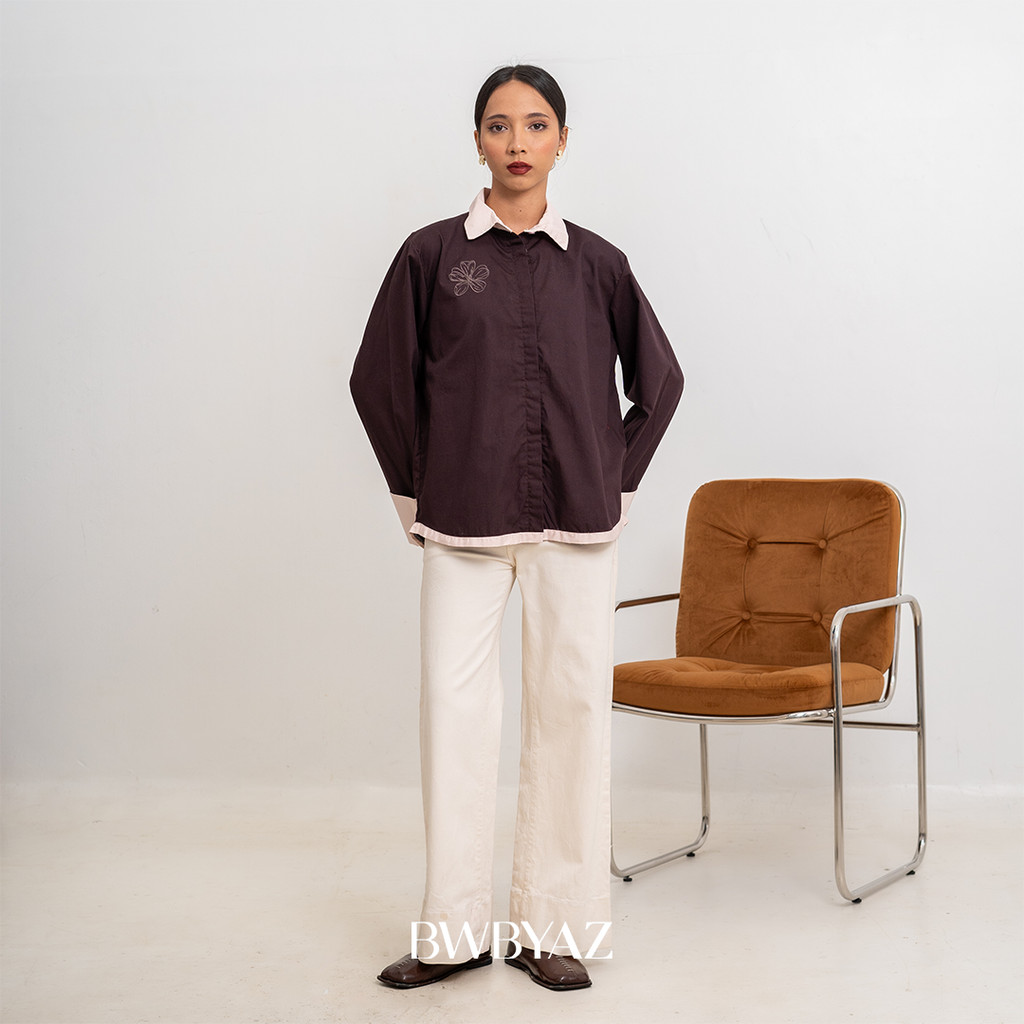 BWBYAZ - Wendy Two Tone Shirt