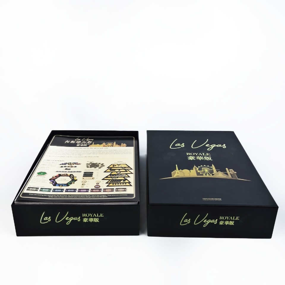 Las Vegas Royal Edition Board Game - Adult Christmas and Birthday Gifts Casino parties and team-buil