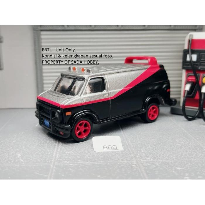 Diecast ERTL The A Team GMC Vandura 1983 Unit Only Dcast