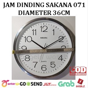 (Tadika shop) Jam Dinding Besar Sakana 071