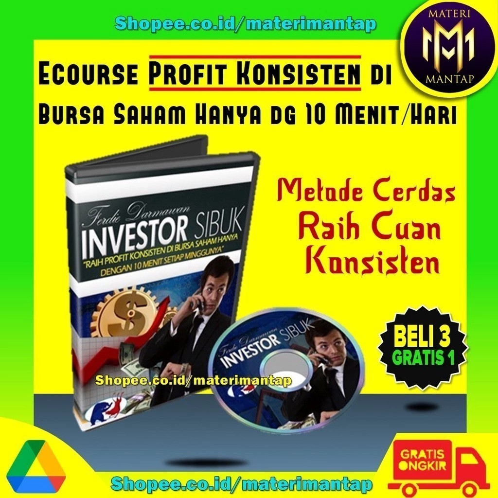 Belajar Investasi Saham dan Raih Profit Konsisten Dgn Panduan Investor Sibuk- (bahasa Indonesia)