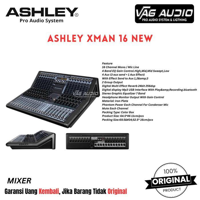 MIXER ASHLEY ASHLEY XMAN 16 NEW GENERATION - XMAN16, KOTAK/BUBBLEWRAP