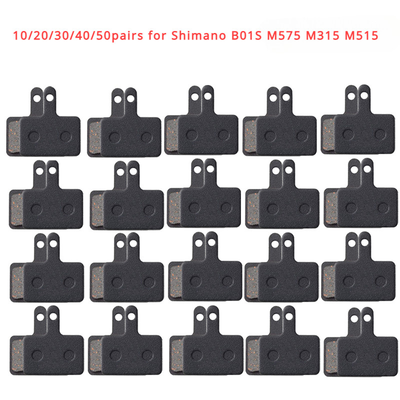 10/20/30/40/50pairs Bicycle sc -Metallic Brake Pad Partsfor Shimano B01S M575 M315 M515 M416 M446 M3