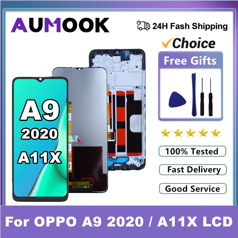 6.5" For OPPO A9 2020 A11X LCD CPH1937 CPH1939 CPH1941 LCD splay Tou Screen gitizer Replacement For 