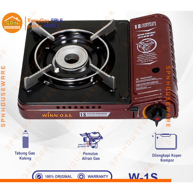 WINN GAS Kompor Gas Portable W-1S