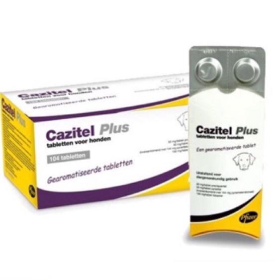 Cazitel Plus for Dogs / Obat Cacing Anjing (Ecer 1 Tablet)