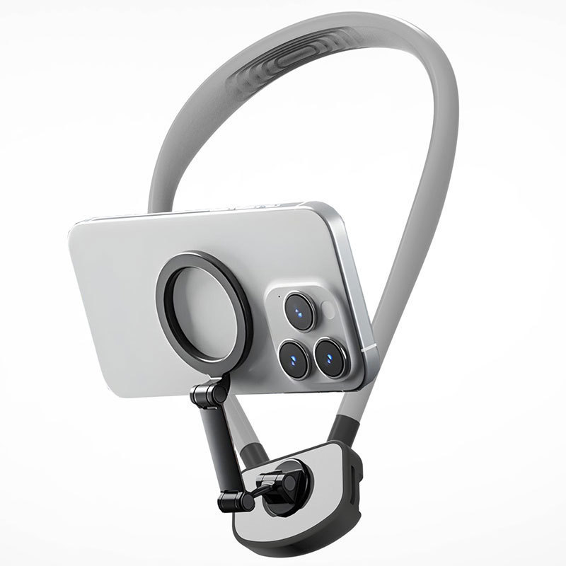 Neck Mount Phone Clip 360° Rotation POV Phone Hold for iPhone16 15 SAMSUNG HUAWEI  for Action Camera