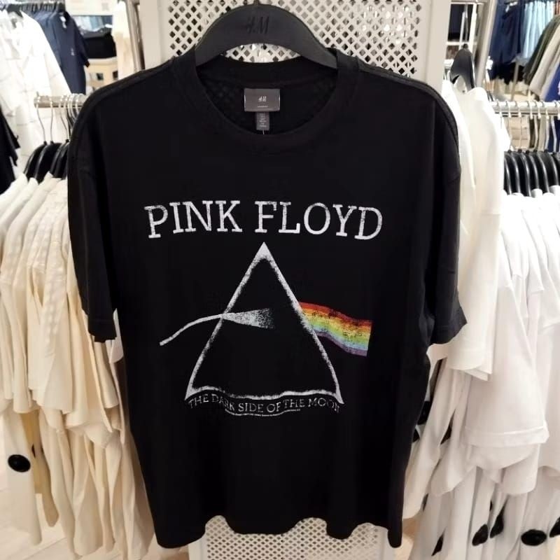 kaos Tshirt H&M Man X Pink Floyd