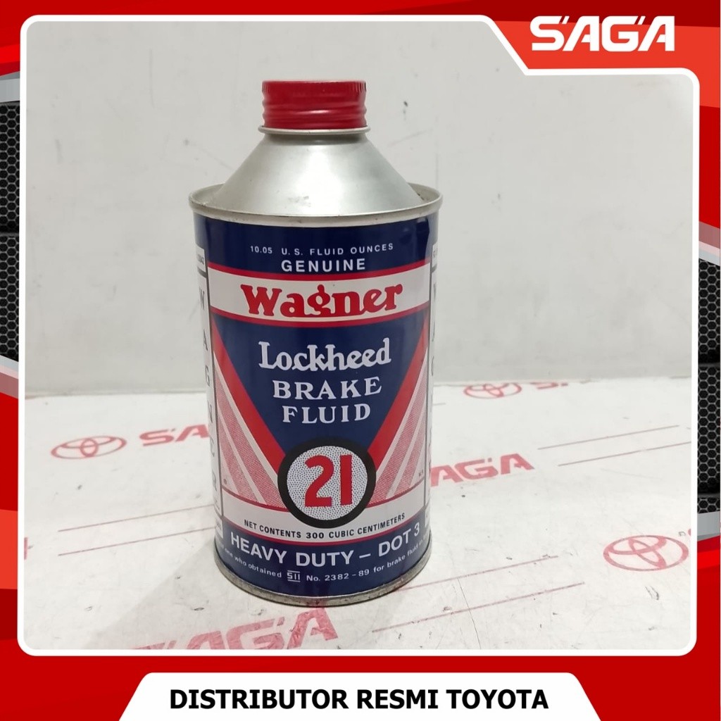 SAGA | Brake Fluid / Minyak Rem Dot 3 Merek Wagner (300 ml)