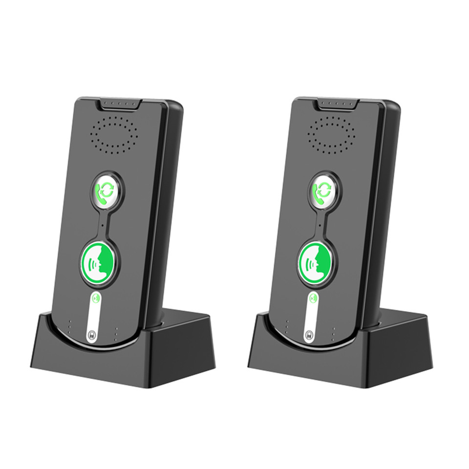 2 Way Voice Intercom Indoor Outdoor Interphone System Wireless Intercom System for Home Hospital Off