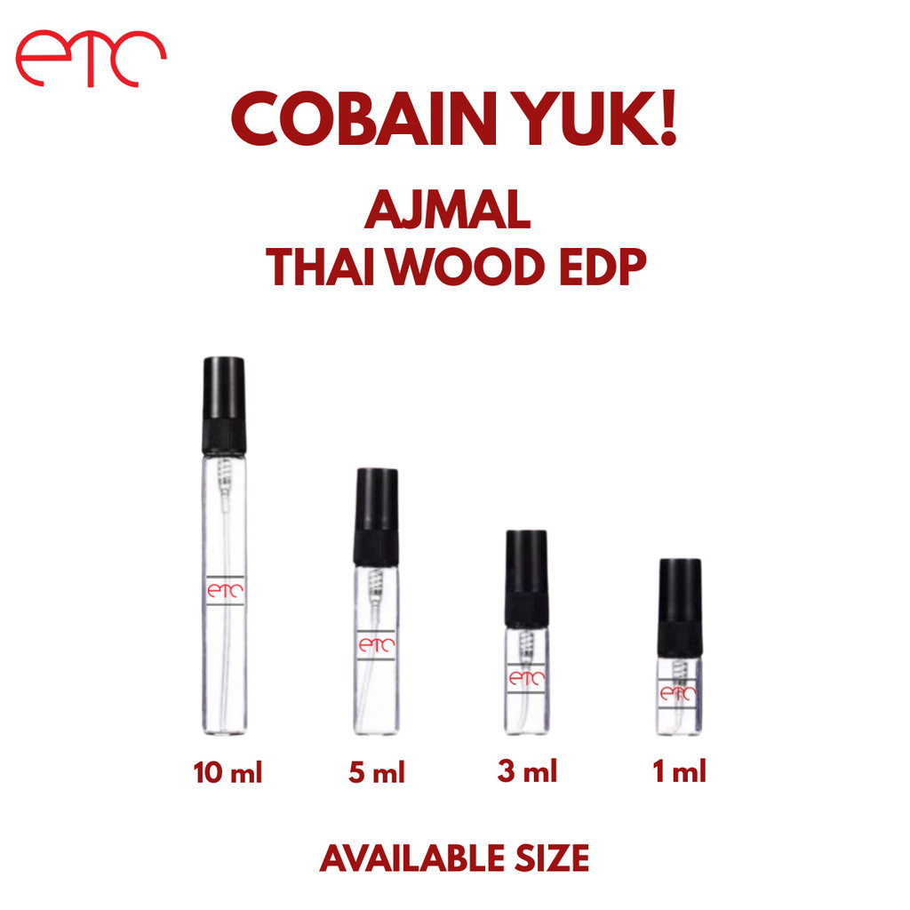DECANT Parfum Ajmal Thai Wood EDP for Unisex