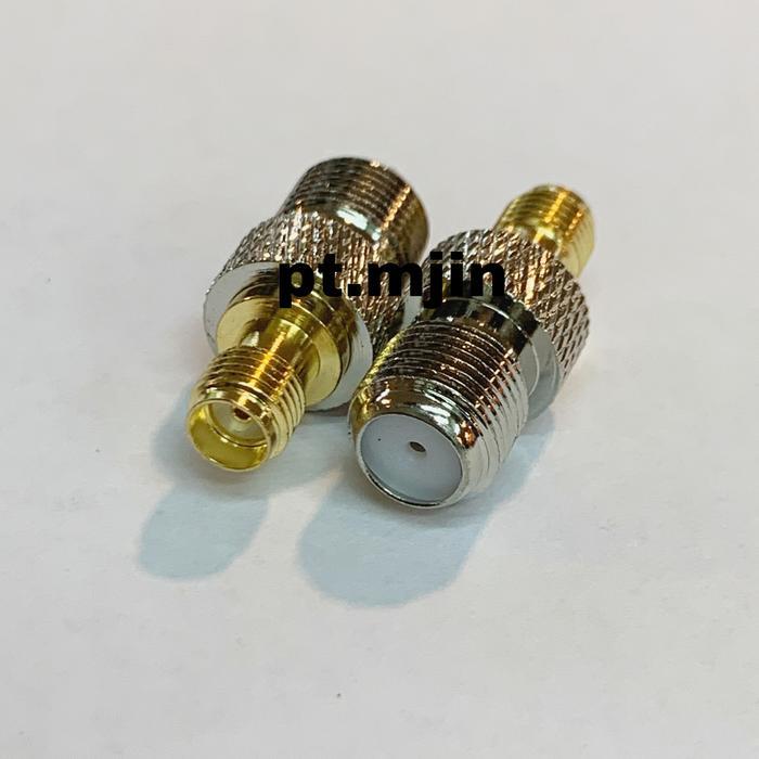 Adapter F female to SMA female bagus