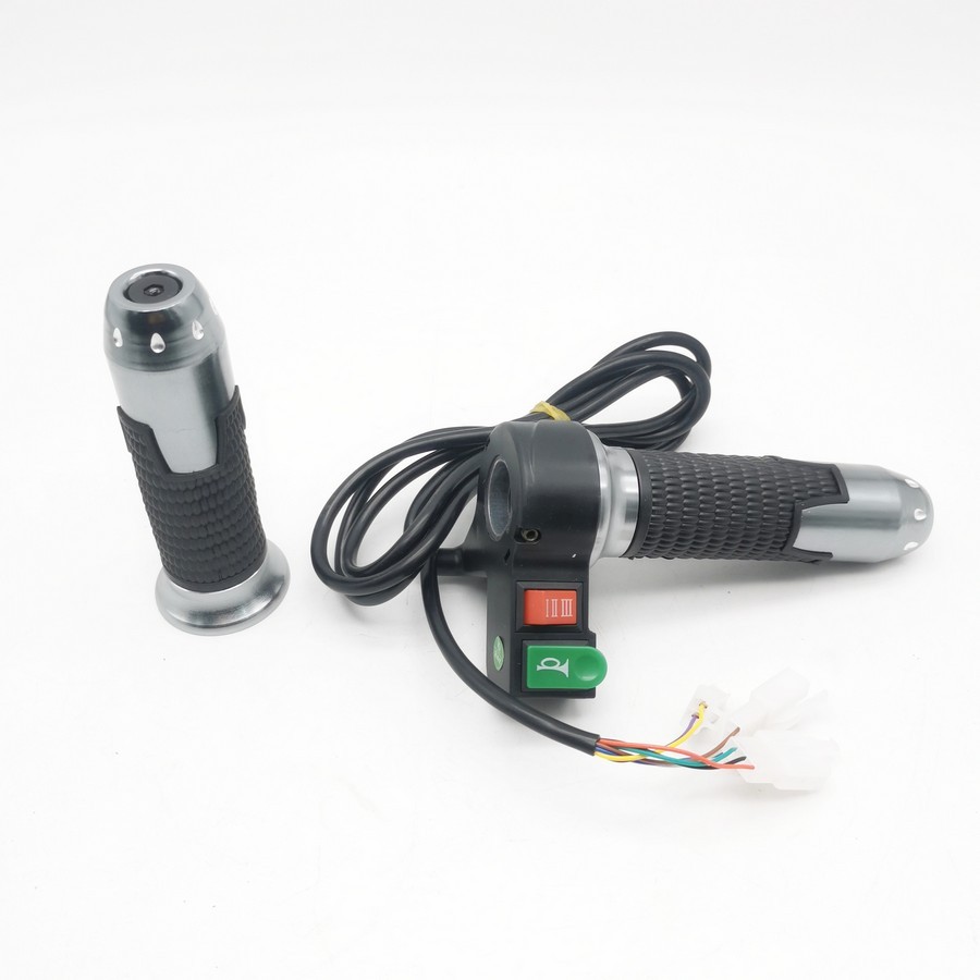 Tuas Gas Citycoco 60V, Klakson, dan Gear untuk Suku Cadang Skuter Listrik Halei Citycoco Cina