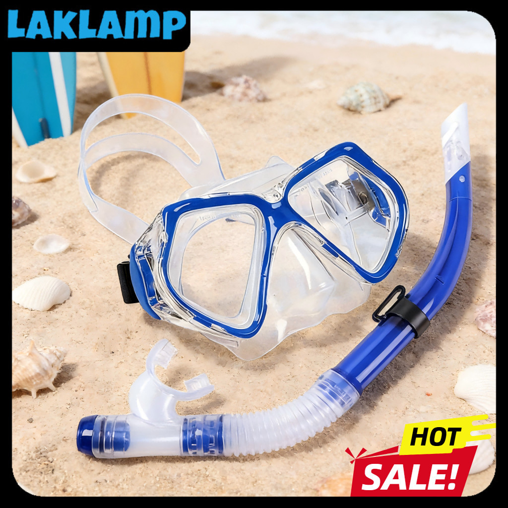 Kacamata Selam Snorkeling Anti Kabut Kaca Tempered Aman Nyaman