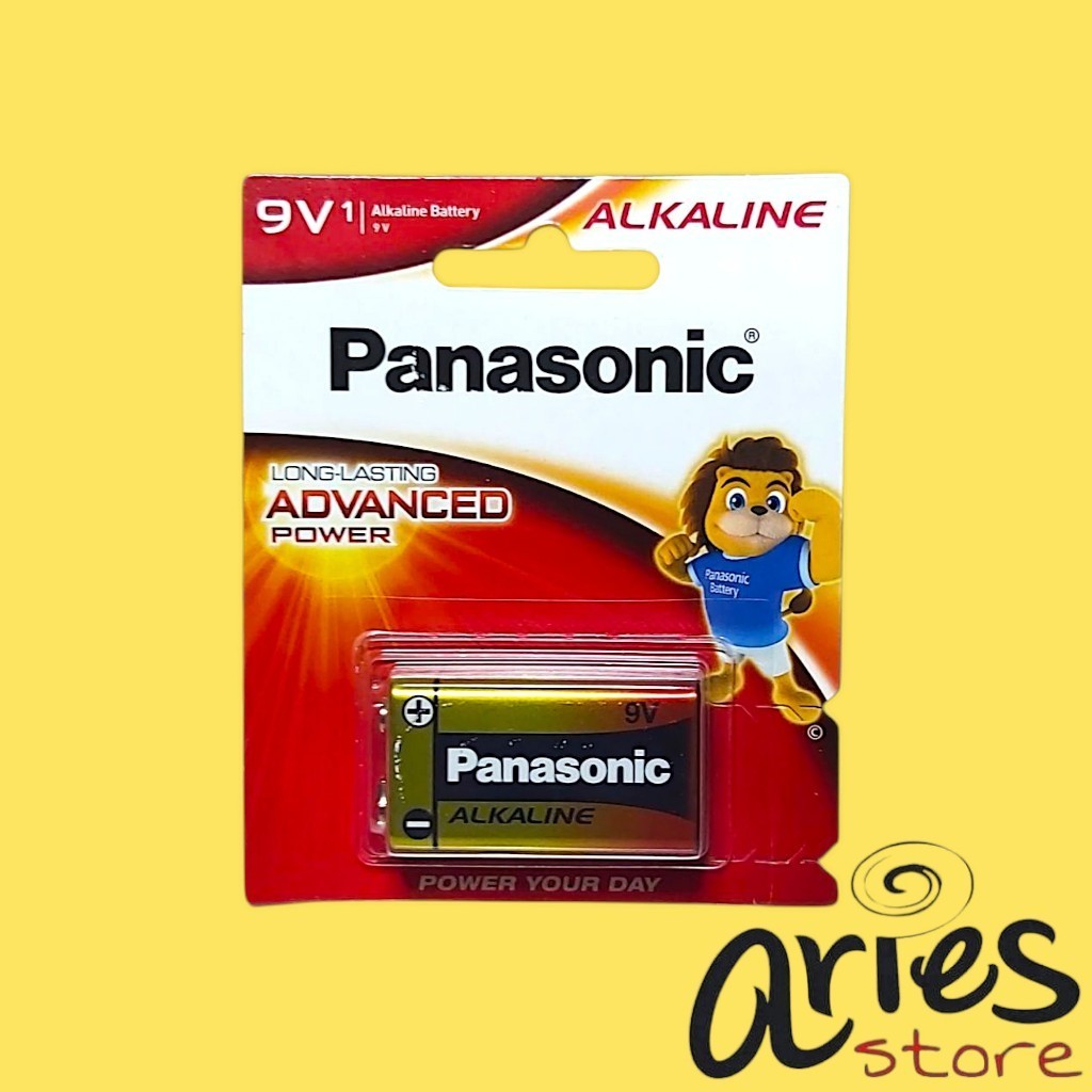 BATERAI KOTAK 9V ALKALINE PANASONIC