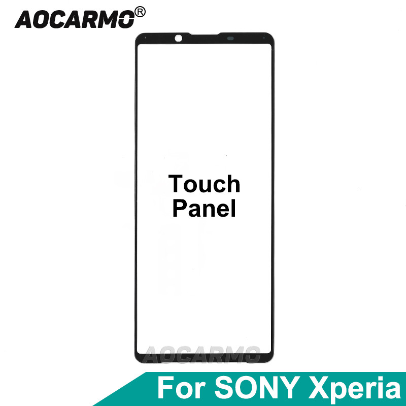 Aorcarmo For Sony Xperia 1 5 II III IV V VI splay Screen Front Outer Glass LCD Tou Panel Replacement