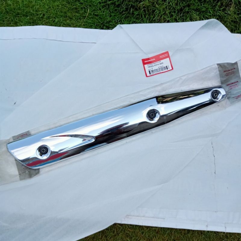 COVER TAMENG KNALPOT HONDA KARISMA SUPRA X 125 ORIGINAL AHM