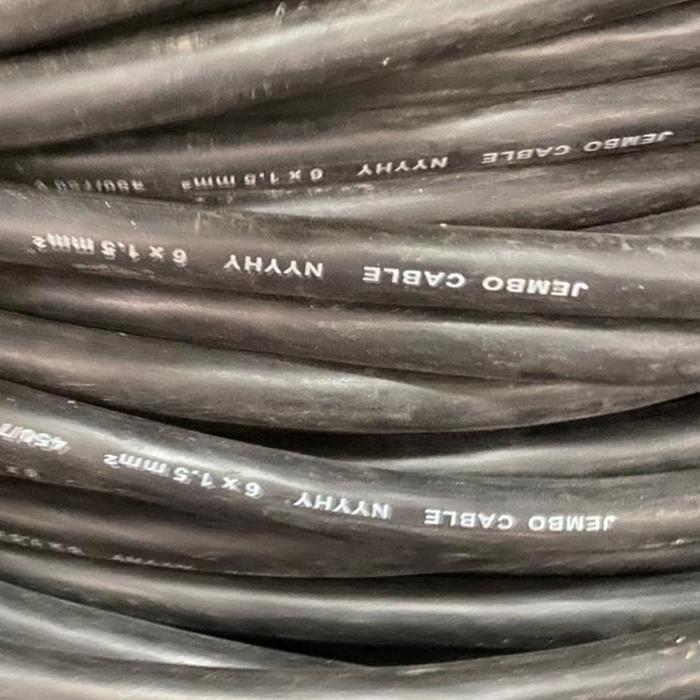 kABEL SERABUT NYYHY 6x1.5 JEMBO nyyhy 6x1,5 jembo Potongan